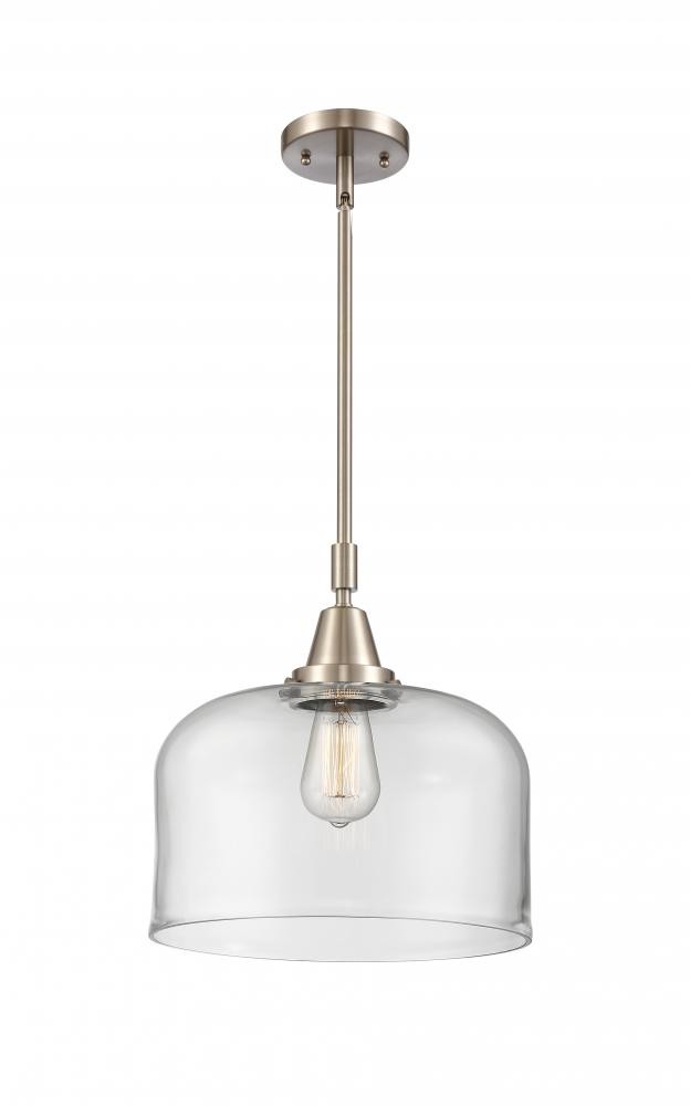LED Mini Pendant by Innovations - Caden Collection, Brushed Satin Nickel Finish - 447-1S-SN-G72-L-LED