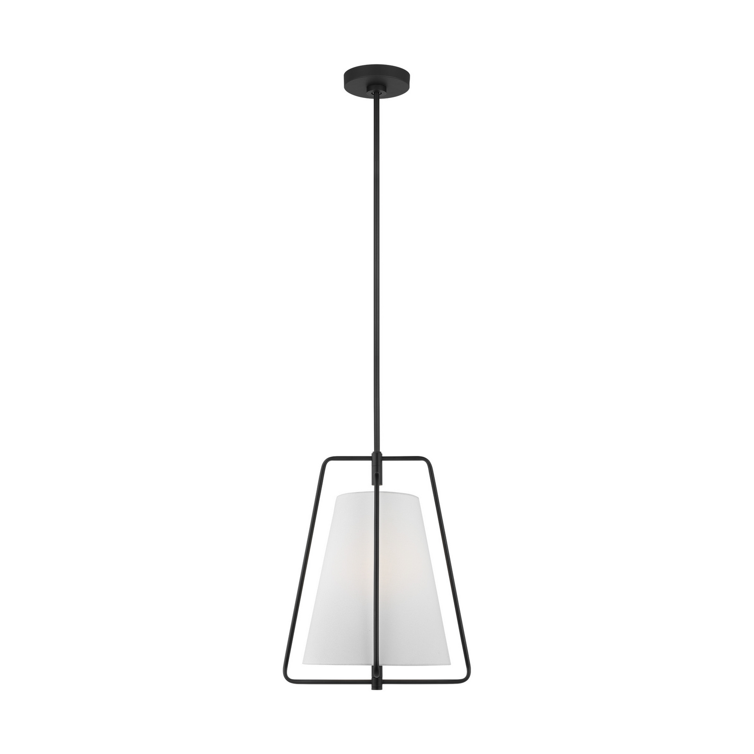 Visual Comfort Studio Allis LED Pendant in Midnight Black - 6507401EN3-112
