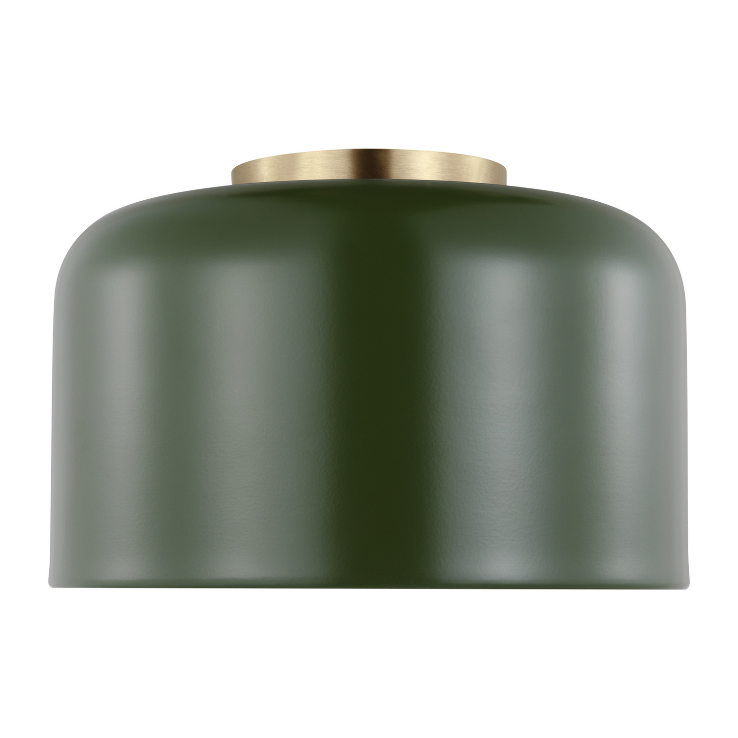 Visual Comfort Studio Malone LED Flush Mount in Olive - 7505401EN3-145