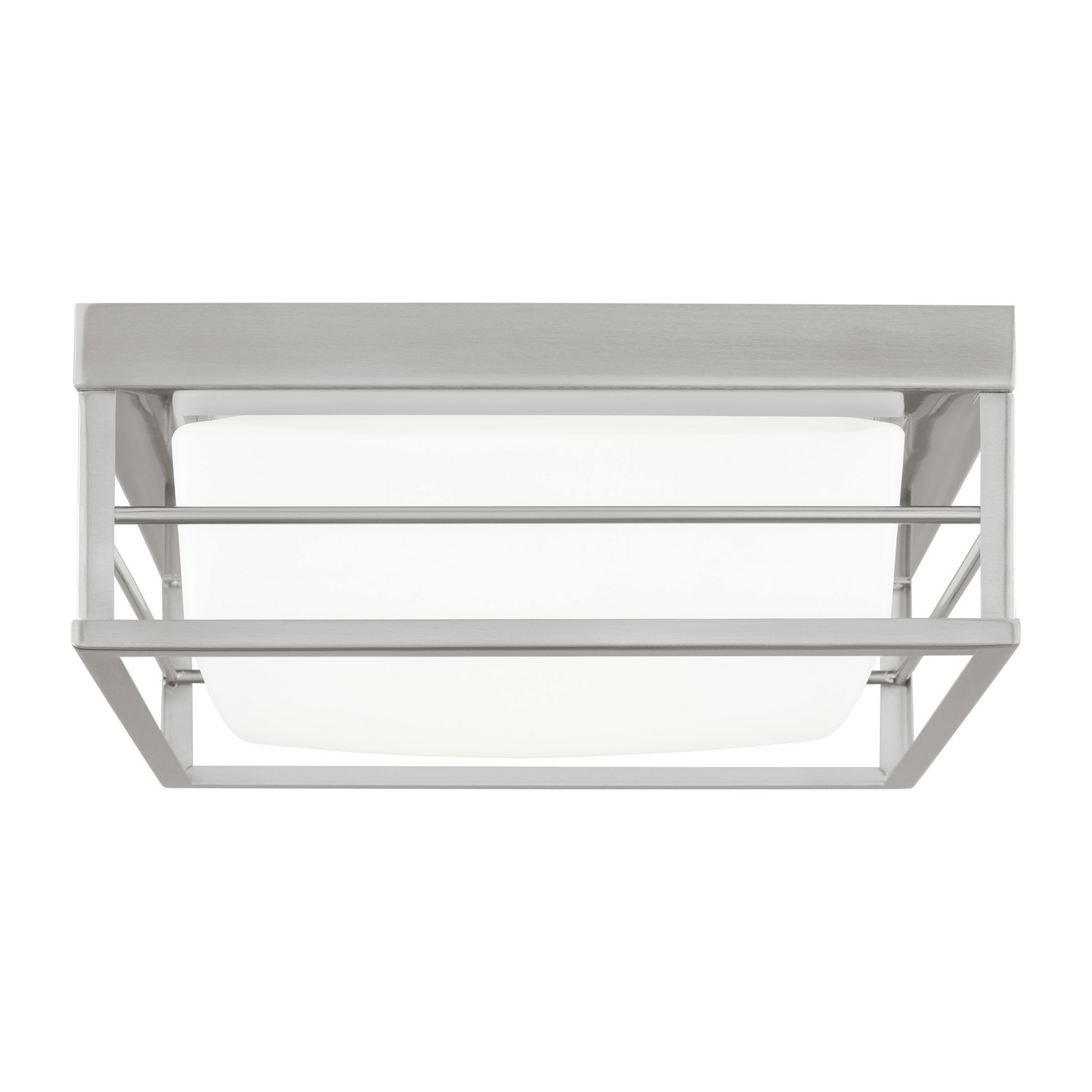 Visual Comfort Studio Dearborn LED Flush Mount in Brushed Nickel - 7529693S-962