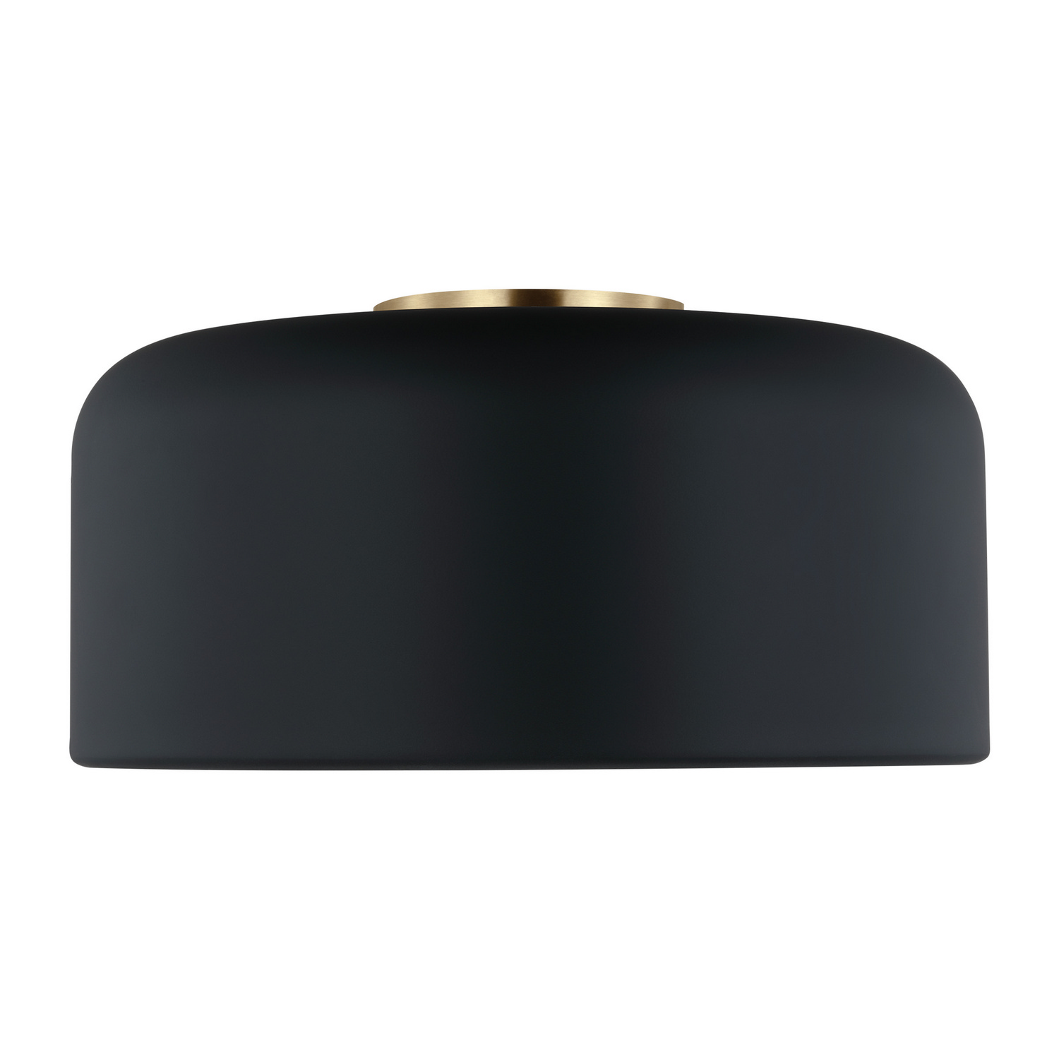 Visual Comfort Studio Malone LED Flush Mount in Midnight Black - 7605401EN3-112