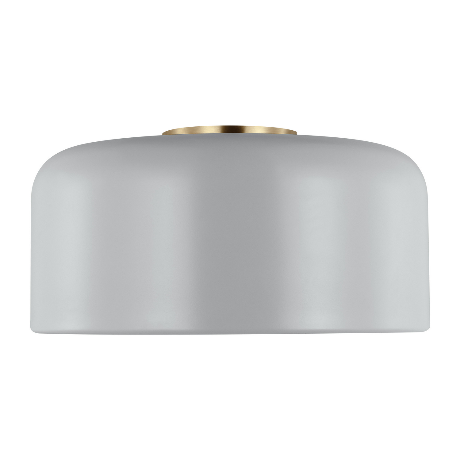 Visual Comfort Studio Malone LED Flush Mount in Matte Grey - 7605401EN3-118