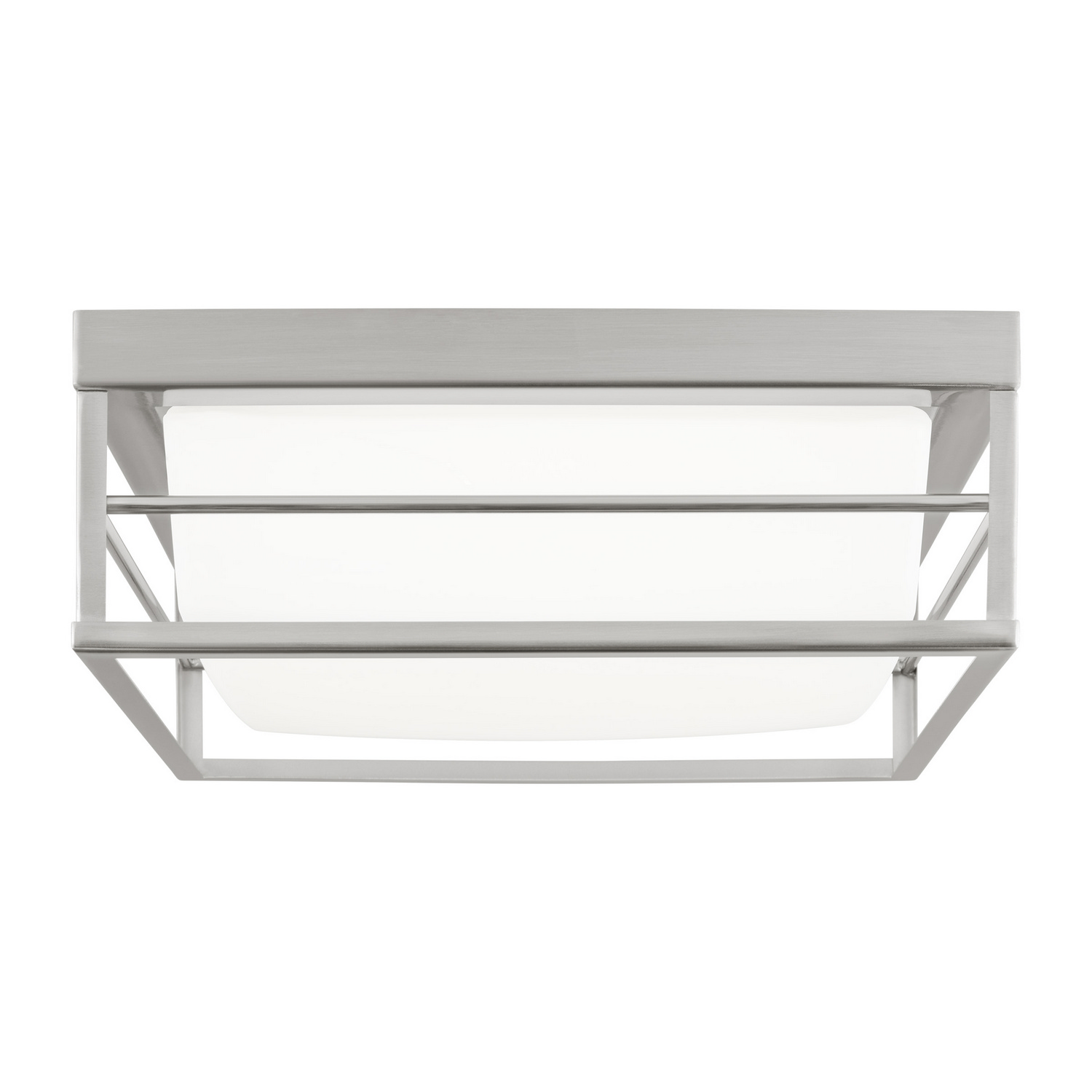 Visual Comfort Studio Dearborn LED Flush Mount in Brushed Nickel - 7629693S-962