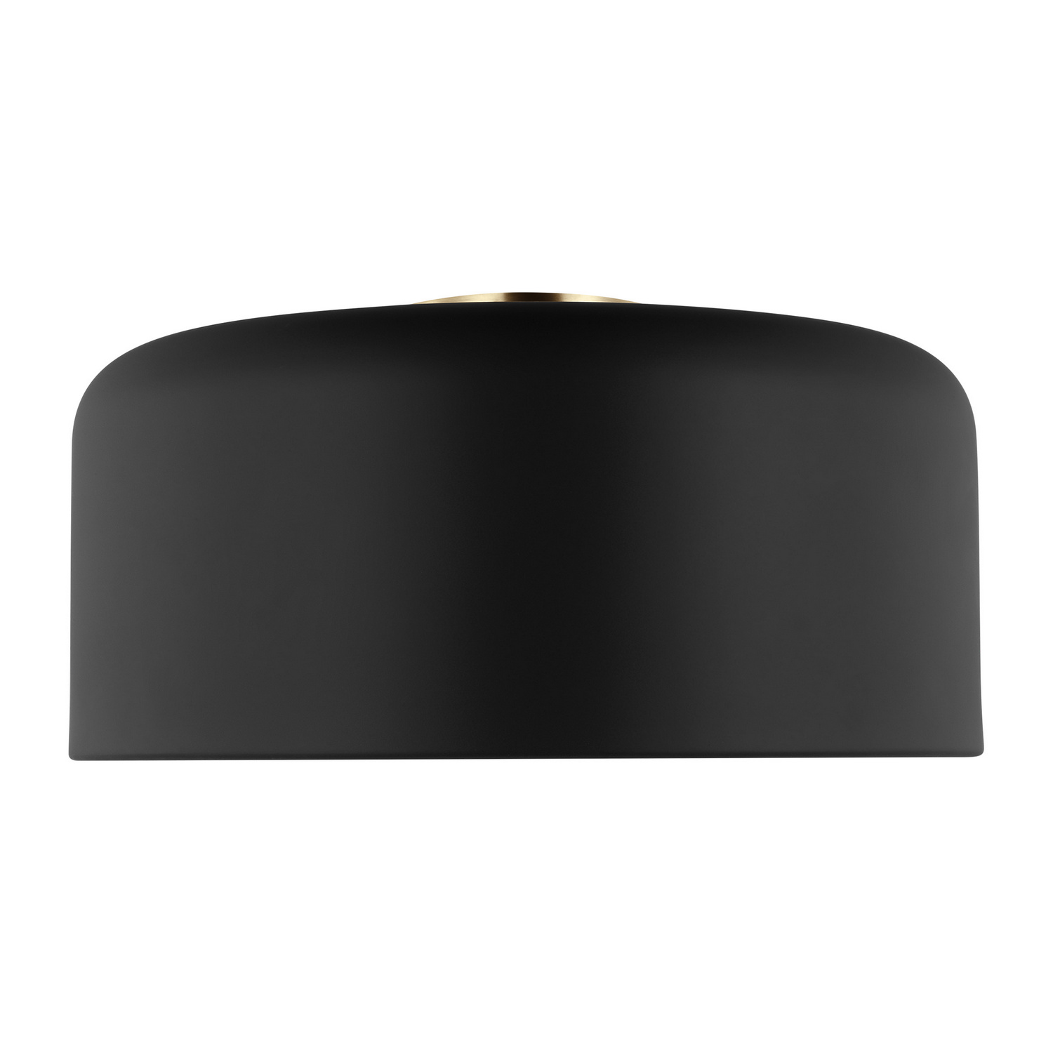Visual Comfort Studio Malone LED Flush Mount in Midnight Black - 7705401EN3-112