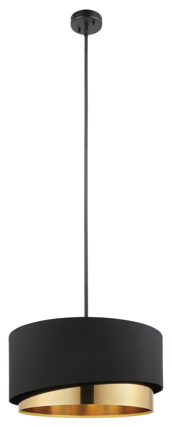 Eglo 39925A Manderline 1 Light 15.75 inch Black Pendant Ceiling Light
