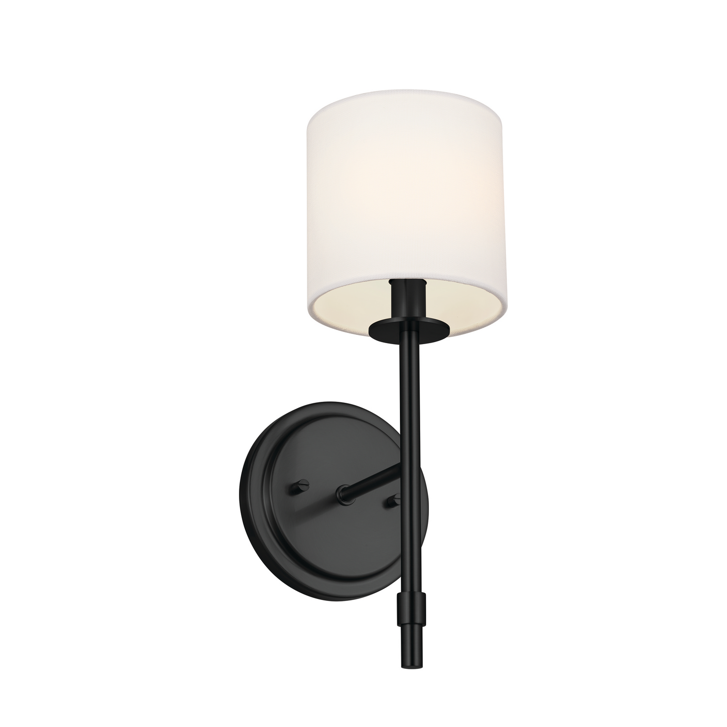 Kichler Ali One Light Wall Sconce in Black - 52505BK