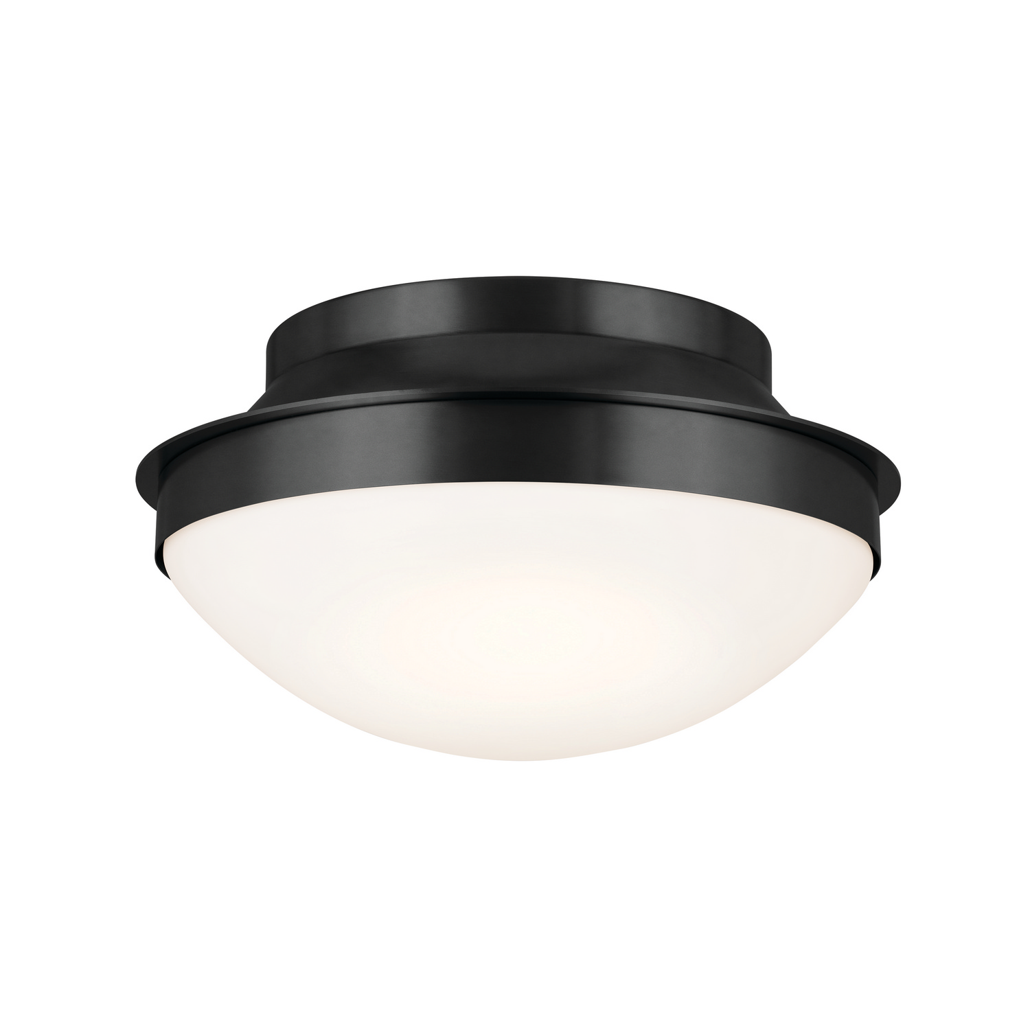 Kichler Bretta Two Light Flush Mount in Black - 52544BK