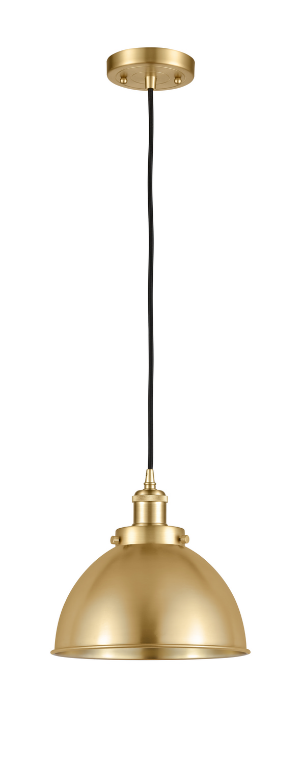 LED Mini Pendant by Innovations - Ballston Urban Collection, Satin Gold Finish - 916-1P-SG-MFD-10-SG-LED