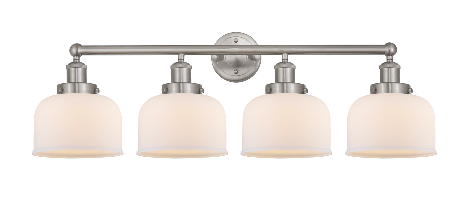 Four Light Bath Vanity by Innovations - Edison Collection, Brushed Satin Nickel Finish - 616-4W-SN-G71