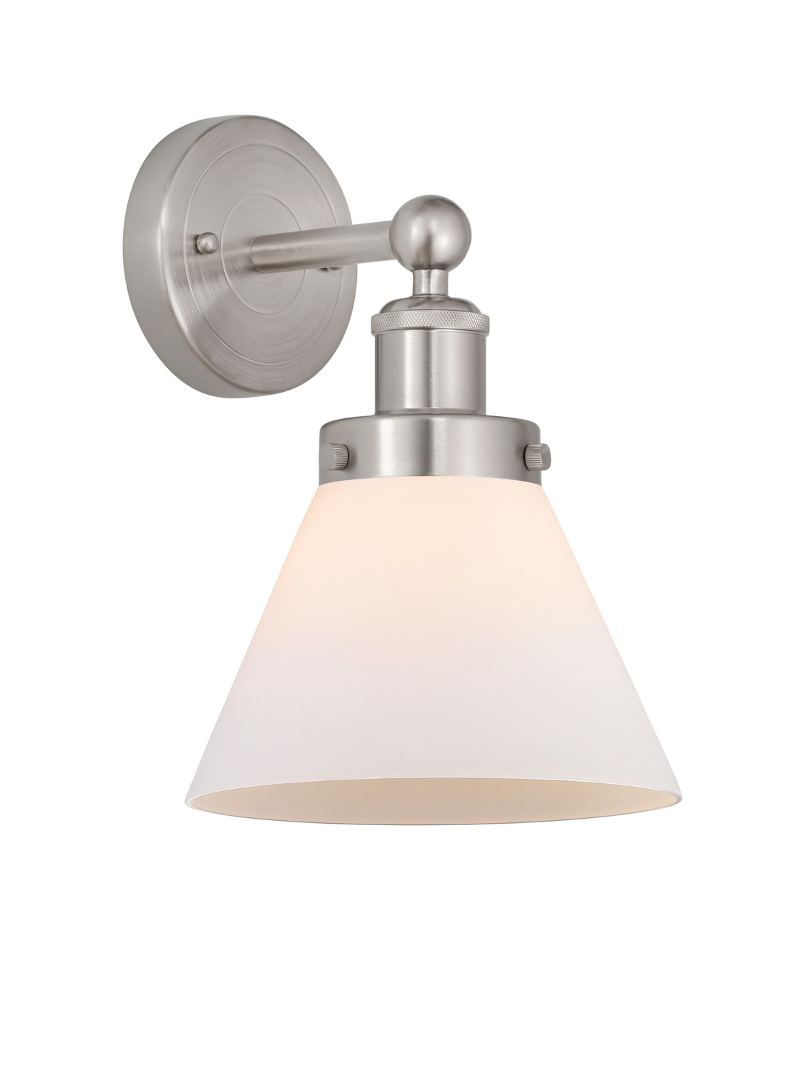 One Light Wall Sconce by Innovations - Edison Collection, Brushed Satin Nickel Finish - 616-1W-SN-G41