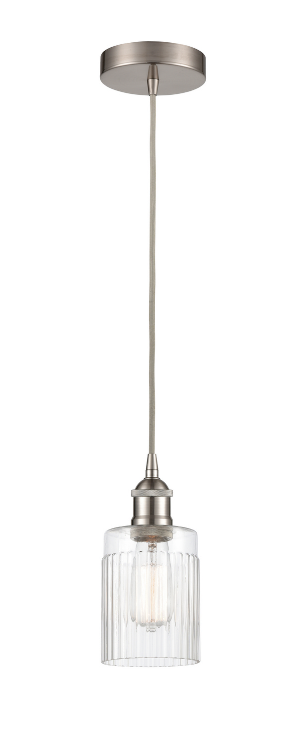One Light Mini Pendant by Innovations - Edison Collection, Brushed Satin Nickel Finish - 616-1P-SN-G342