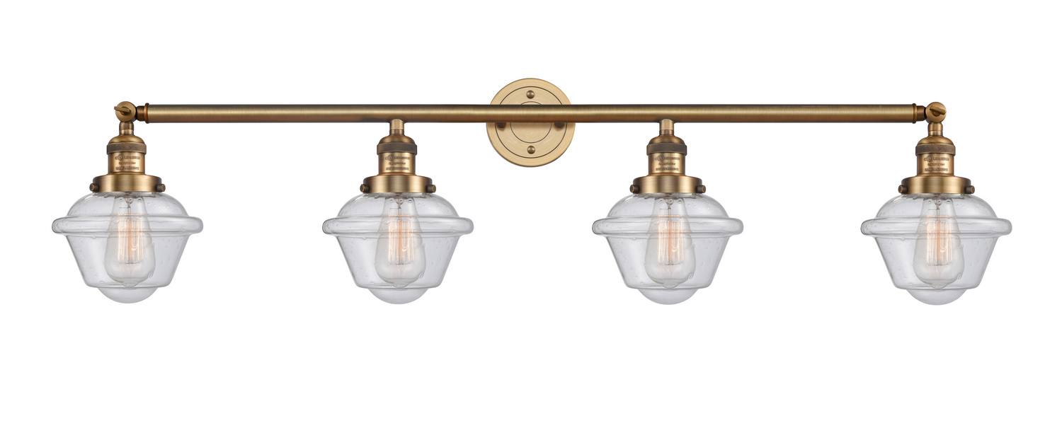 LED Bath Vanity by Innovations - Franklin Restoration Collection, Brushed Brass Finish - 215-BB-G534-LED