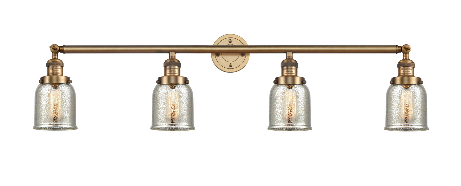 LED Bath Vanity by Innovations - Franklin Restoration Collection, Brushed Brass Finish - 215-BB-G58-LED