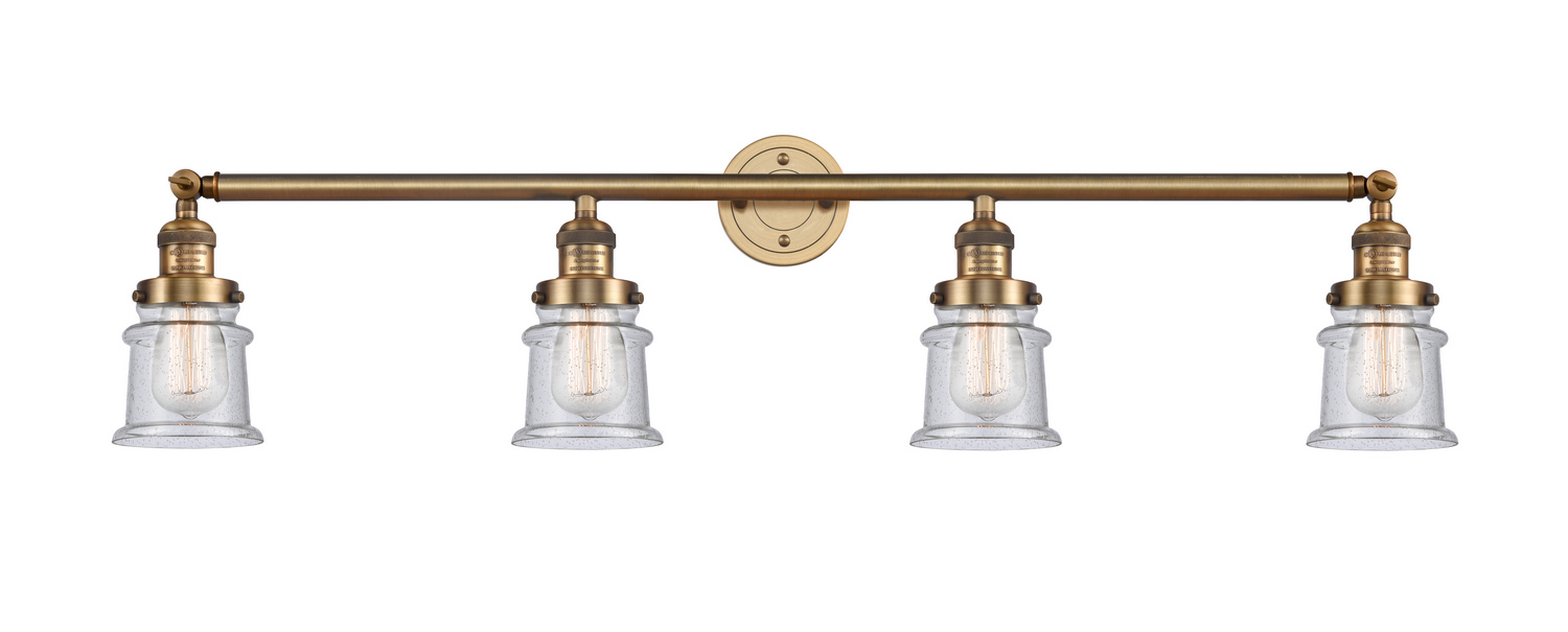 LED Bath Vanity by Innovations - Franklin Restoration Collection, Brushed Brass Finish - 215-BB-G184S-LED