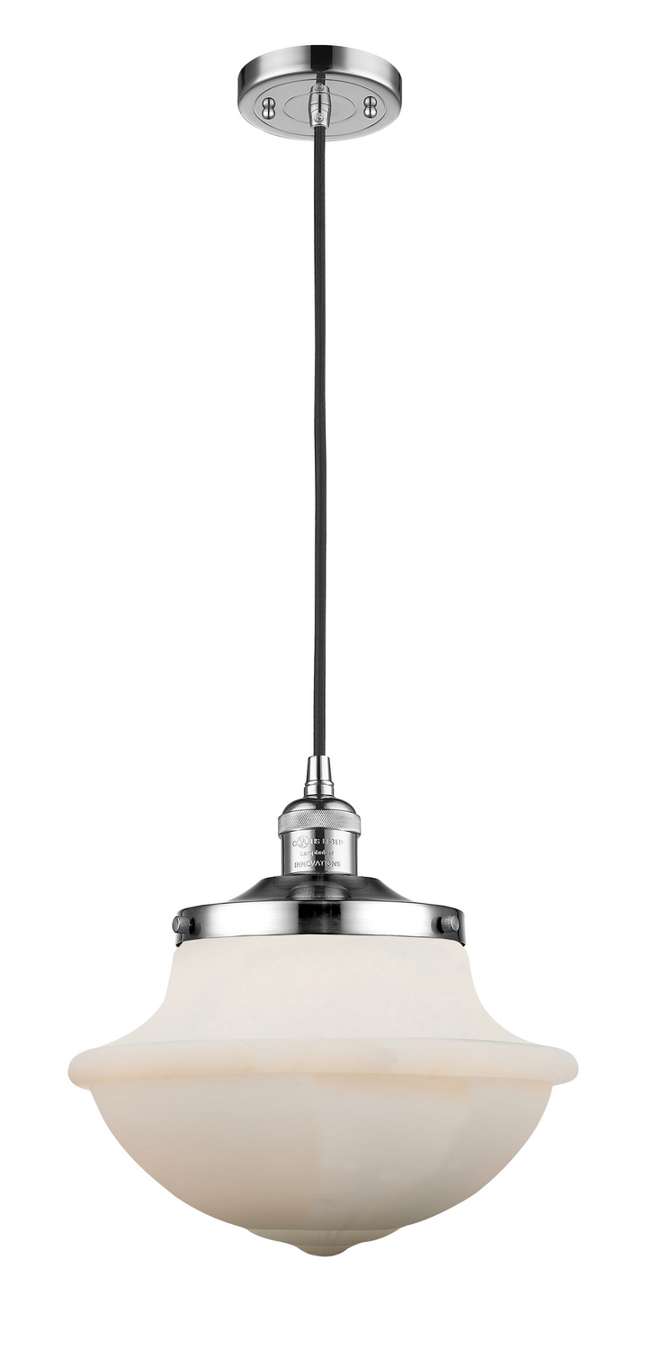 One Light Mini Pendant by Innovations - Franklin Restoration Collection, Polished Chrome Finish - 201C-PC-G541