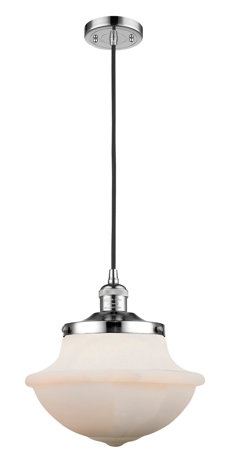 LED Mini Pendant by Innovations - Franklin Restoration Collection, Polished Chrome Finish - 201C-PC-G541-LED