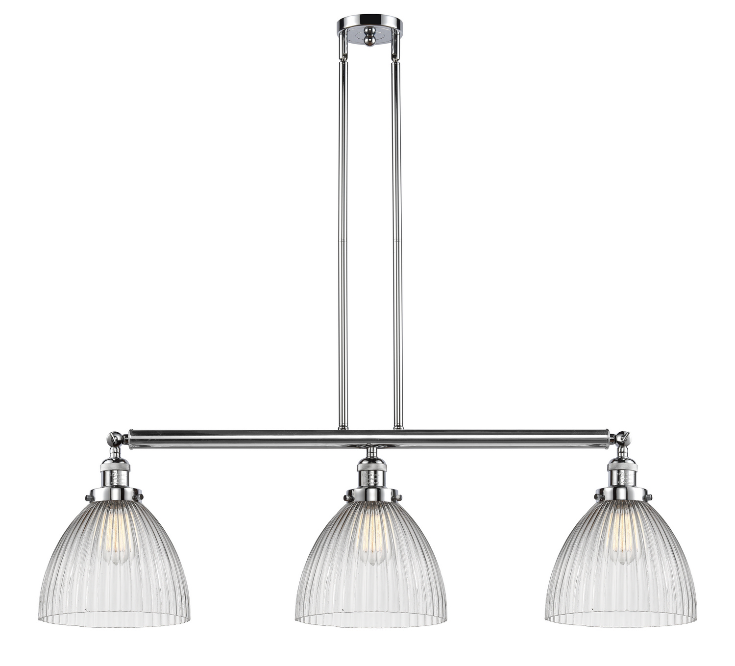 LED Island Pendant by Innovations - Franklin Restoration Collection, Polished Chrome Finish - 213-PC-G222-LED