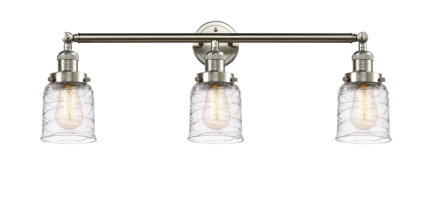 LED Bath Vanity by Innovations - Franklin Restoration Collection, Brushed Satin Nickel Finish - 205-SN-G513-LED