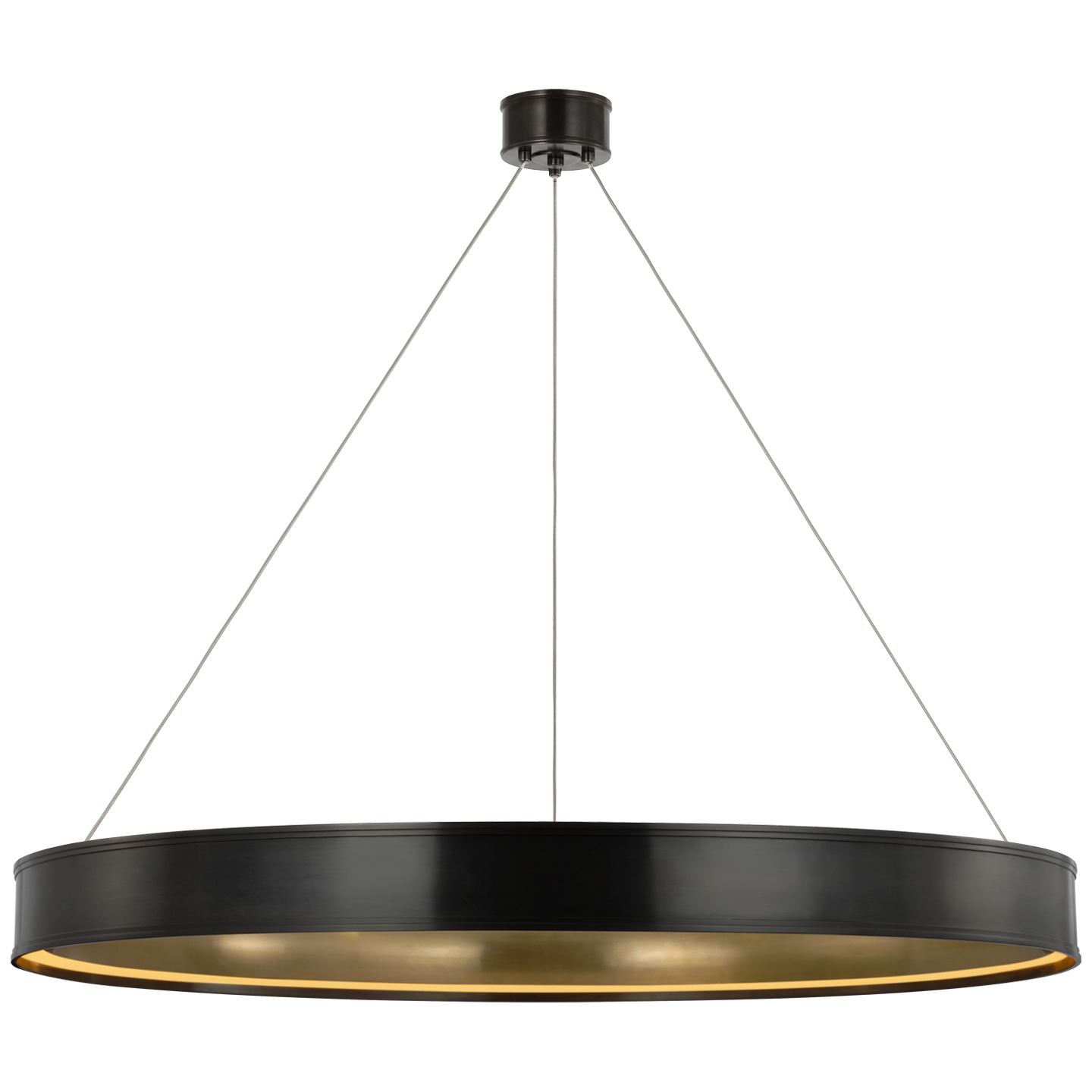 Visual Comfort Signature Connery LED Chandelier in Bronze - CHC 1617BZ