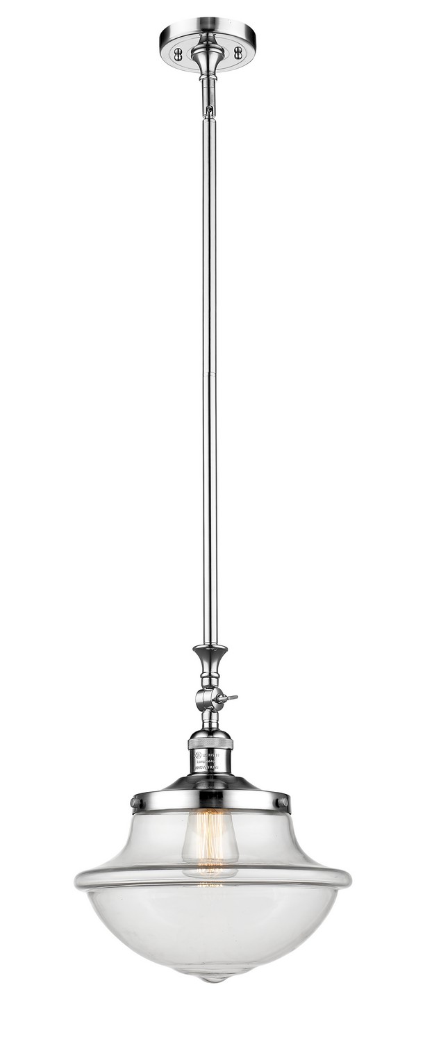 LED Mini Pendant by Innovations - Franklin Restoration Collection, Polished Chrome Finish - 206-PC-G542-LED