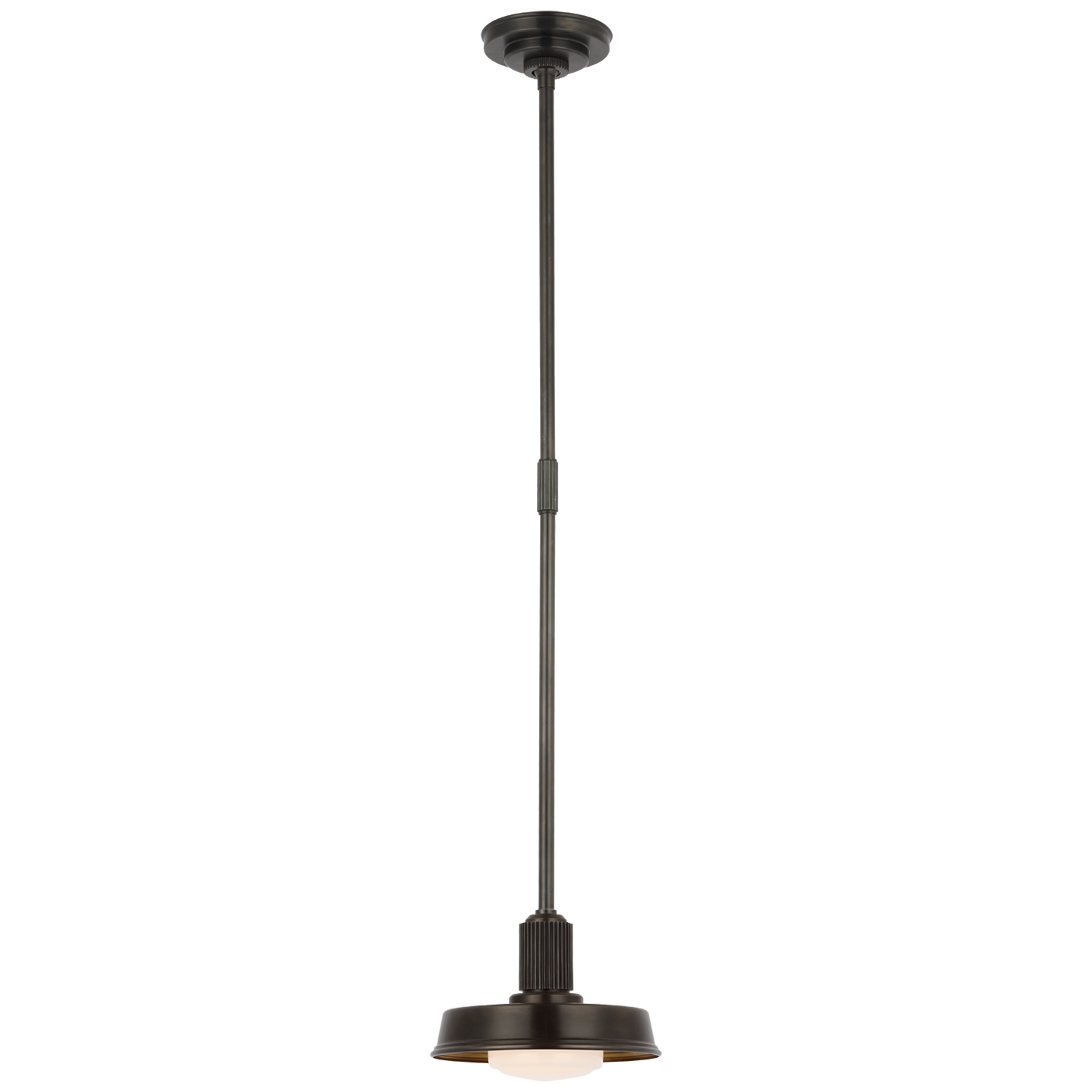 Visual Comfort Signature Ruhlmann LED Pendant in Bronze - CHC 5298BZ-WG