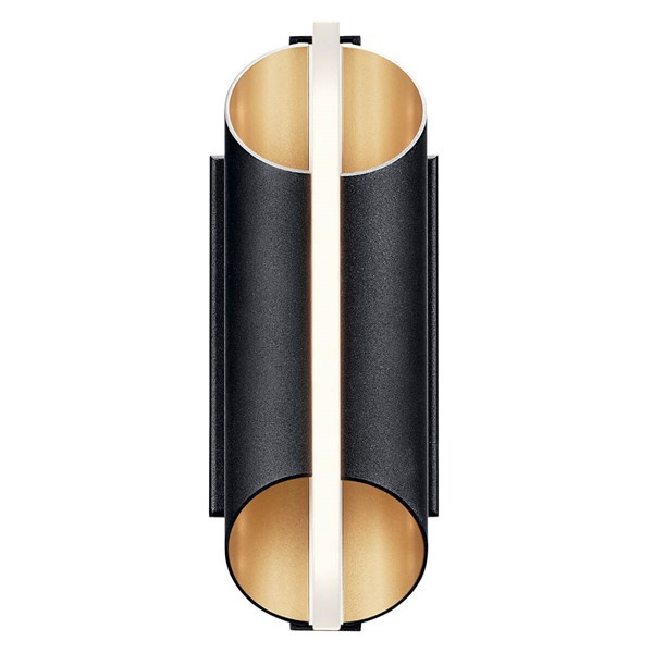 Kichler Astalis LED Outdoor Wall Mount in Textured Black - 59076BKTLED
