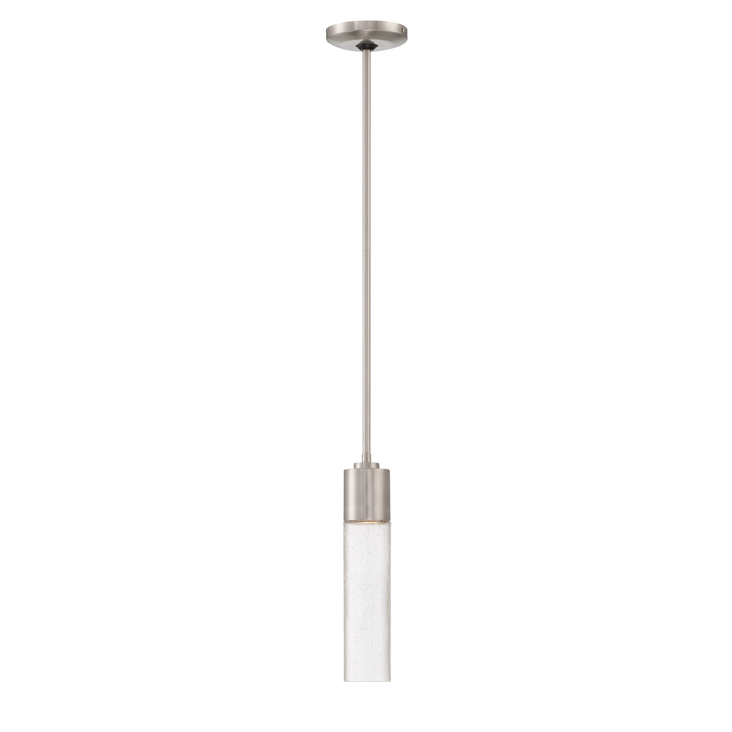 Photos - Chandelier / Lamp Rain George Kovacs Brushed Nickel Mini Pendant from the Light Collection P971-084