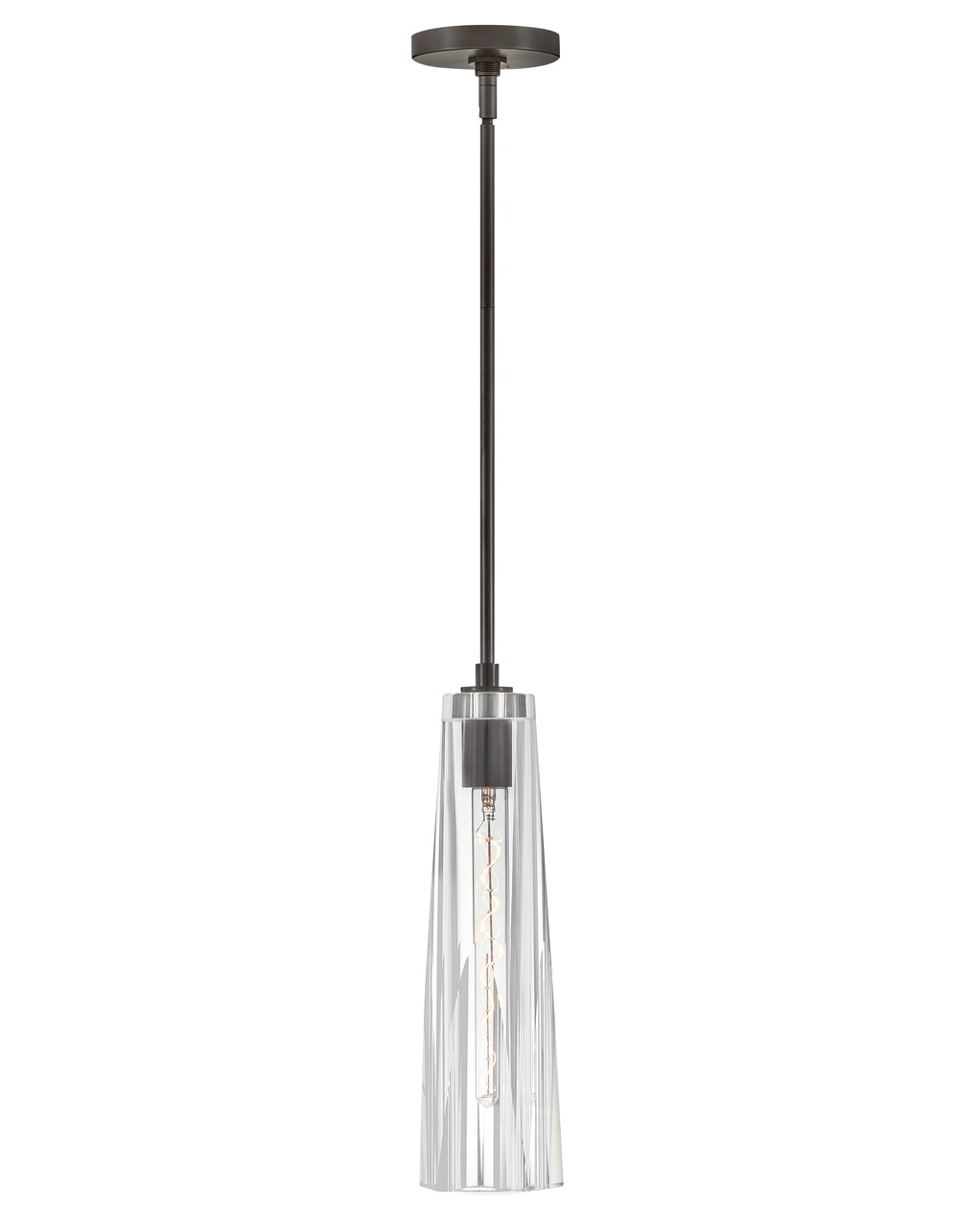 Fredrick Ramond Cosette LED Pendant in Black Oxide - FR31107BX-CL
