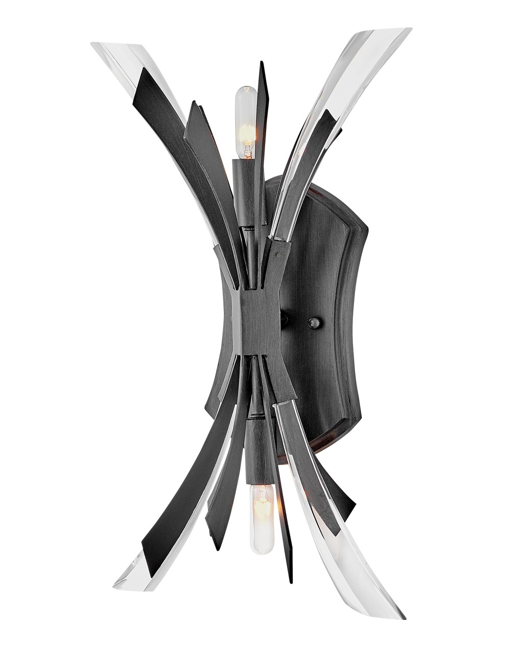 Fredrick Ramond Vida LED Wall Sconce in Brushed Graphite - FR40902BGR