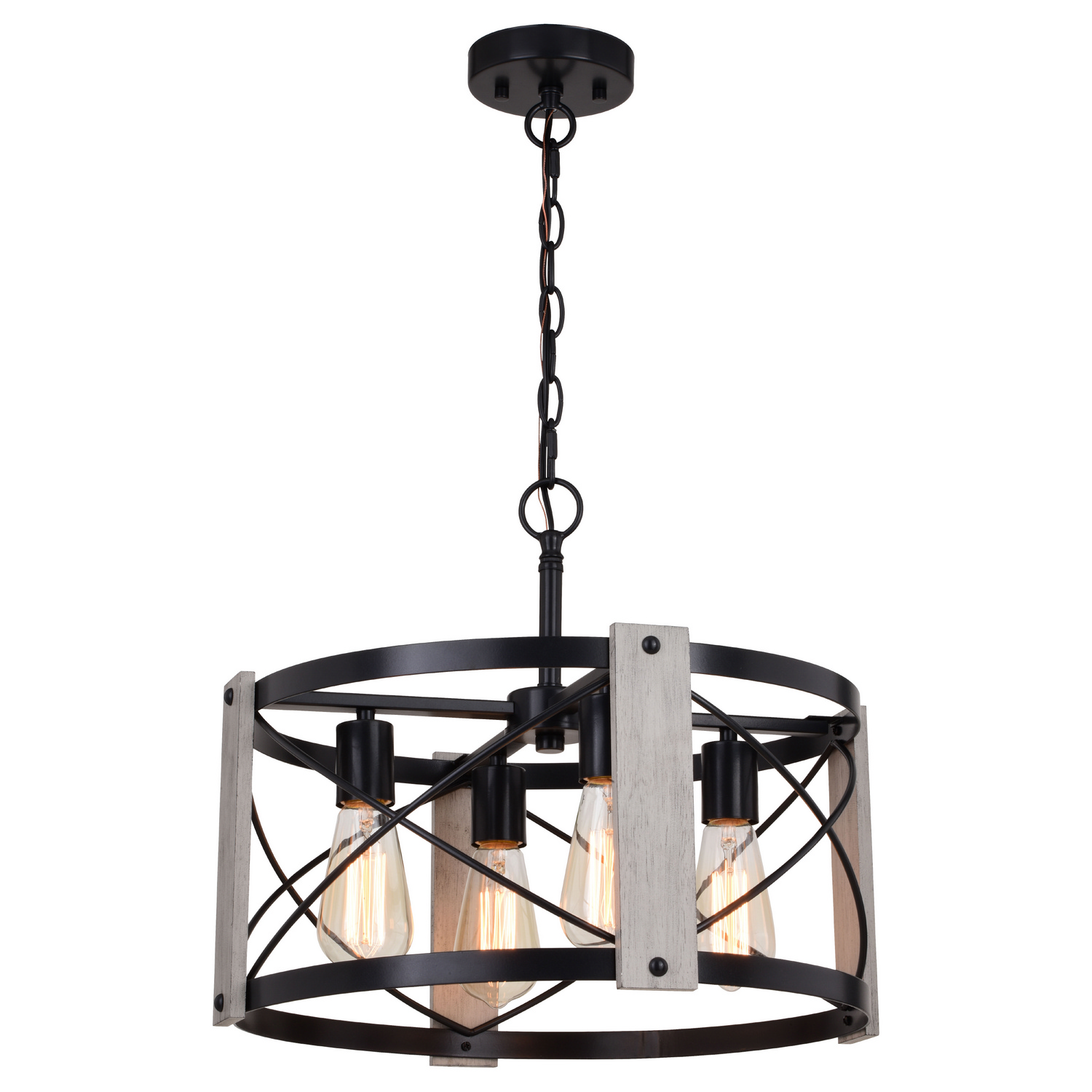 Burien 4-Light Pend… - image