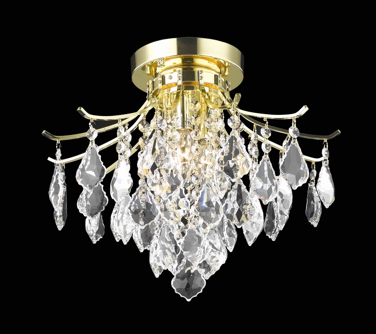 Amelia 3-Light Flus… - image