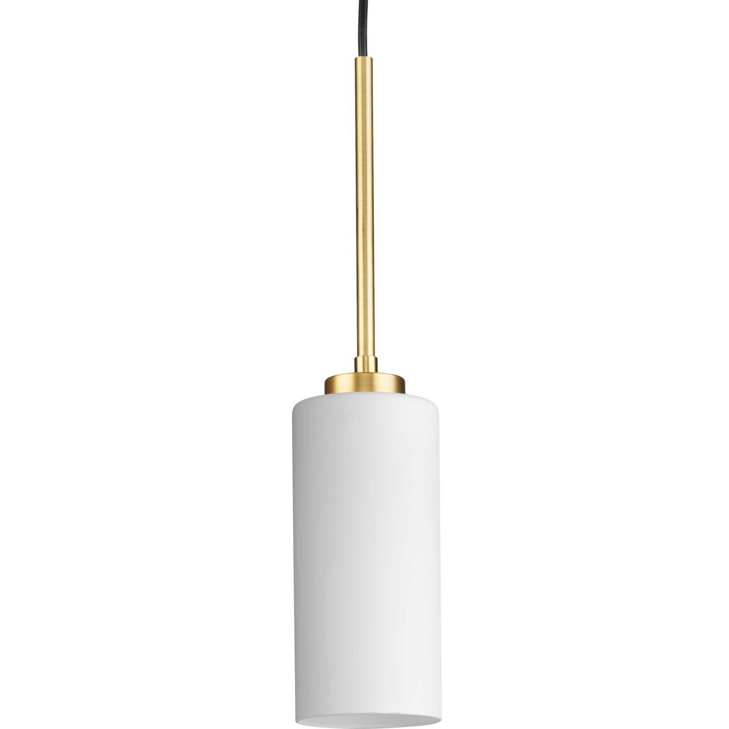 Vintage Brass One Light Pendant from the Cofield Collection