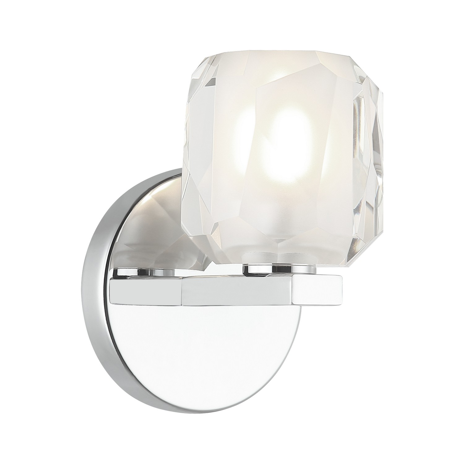 Matteo Lighting S04101CH Carleton 1 Light 5 inch Chrome Bath Vanity Light Wall Light