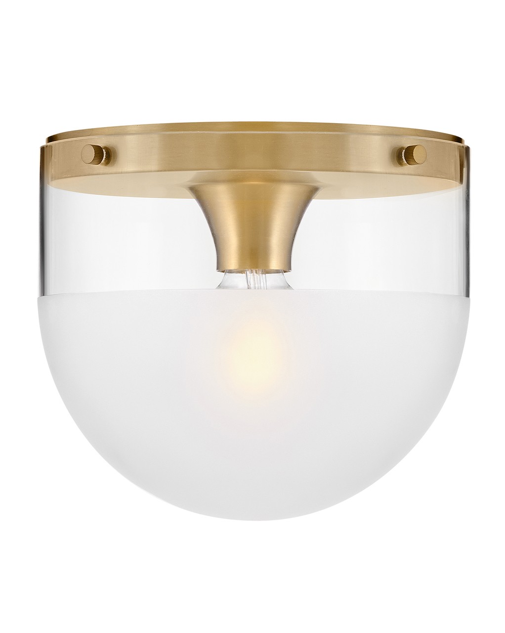 Hinkley Beck LED Flush Mount in Lacquered Brass - 32081LCB