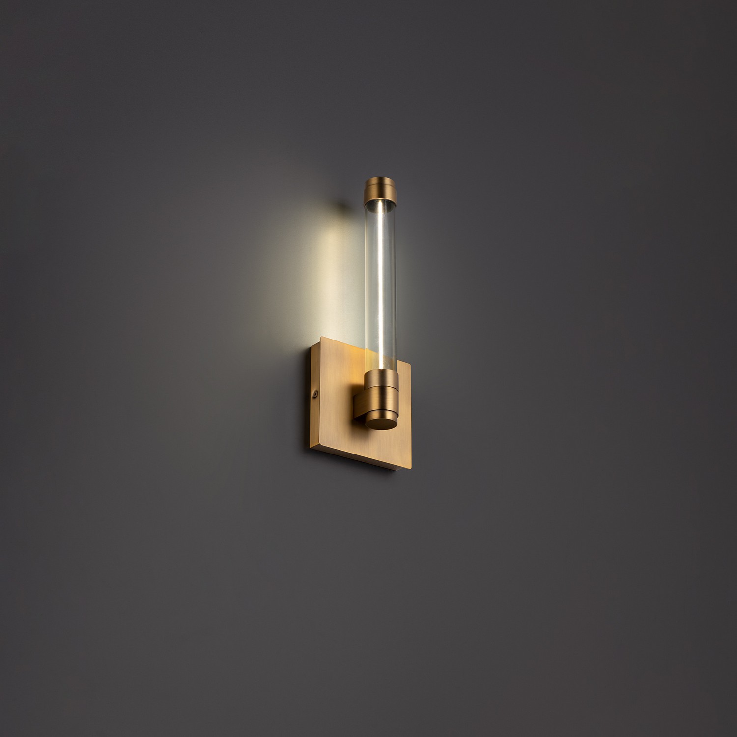 WAC WS-51313-AB AGED BRASS WALL SCONCE 3000K