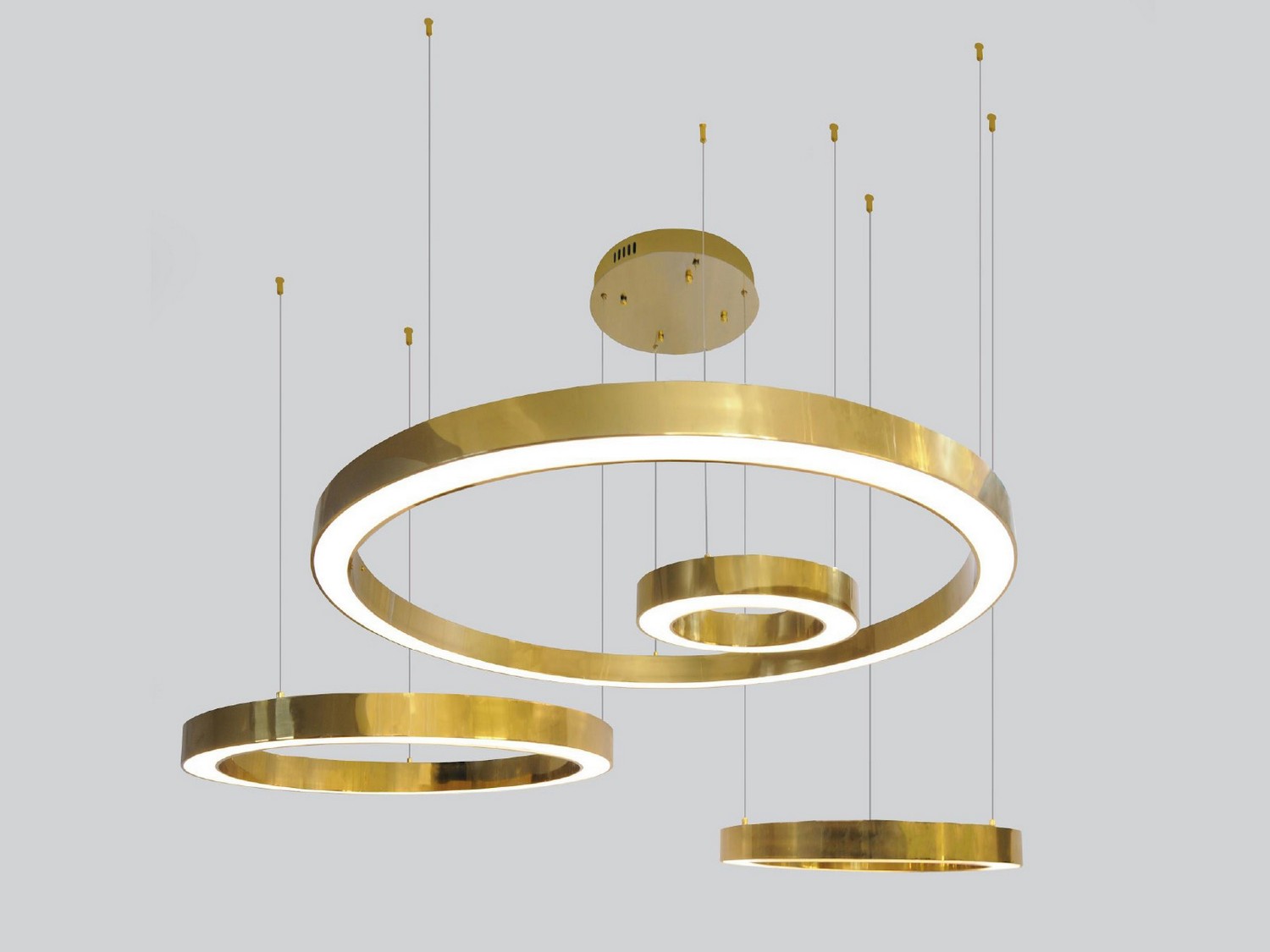 Polished Brass Led … - image
