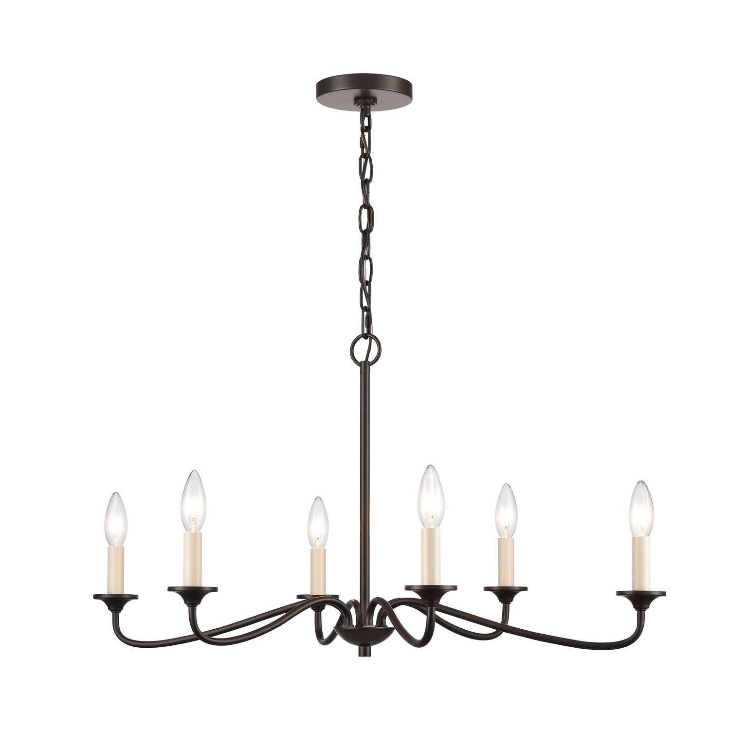 Quinn 6-Light Chand… - image