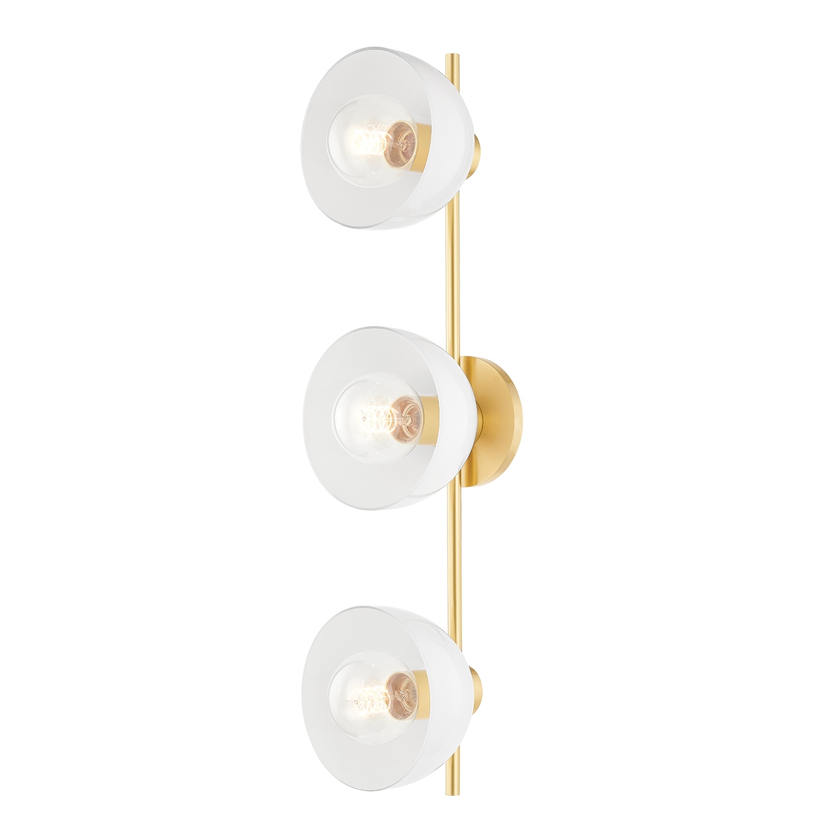 Aged Brass Three Li…