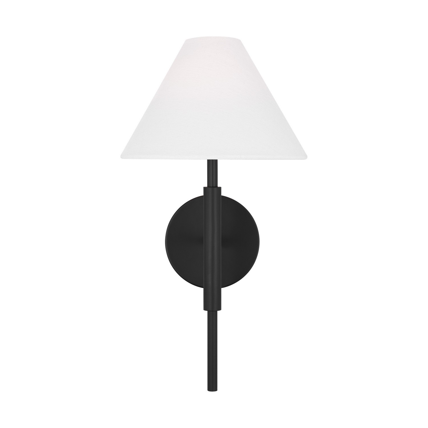 Porteau 1-Light Bathroom Vanity Light in Midnight Black -  SCOTT LIVING, DJW1011MBK