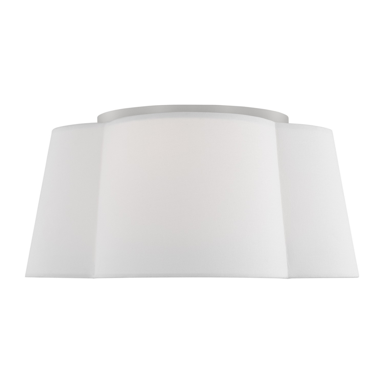 Visual Comfort Studio Bronte Two Light Flush Mount in Burnished Brass - KSF1082