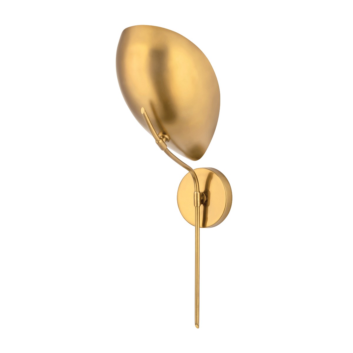 Hudson Valley Avondale One Light Wall Sconce in Aged Brass - 1751-AGB