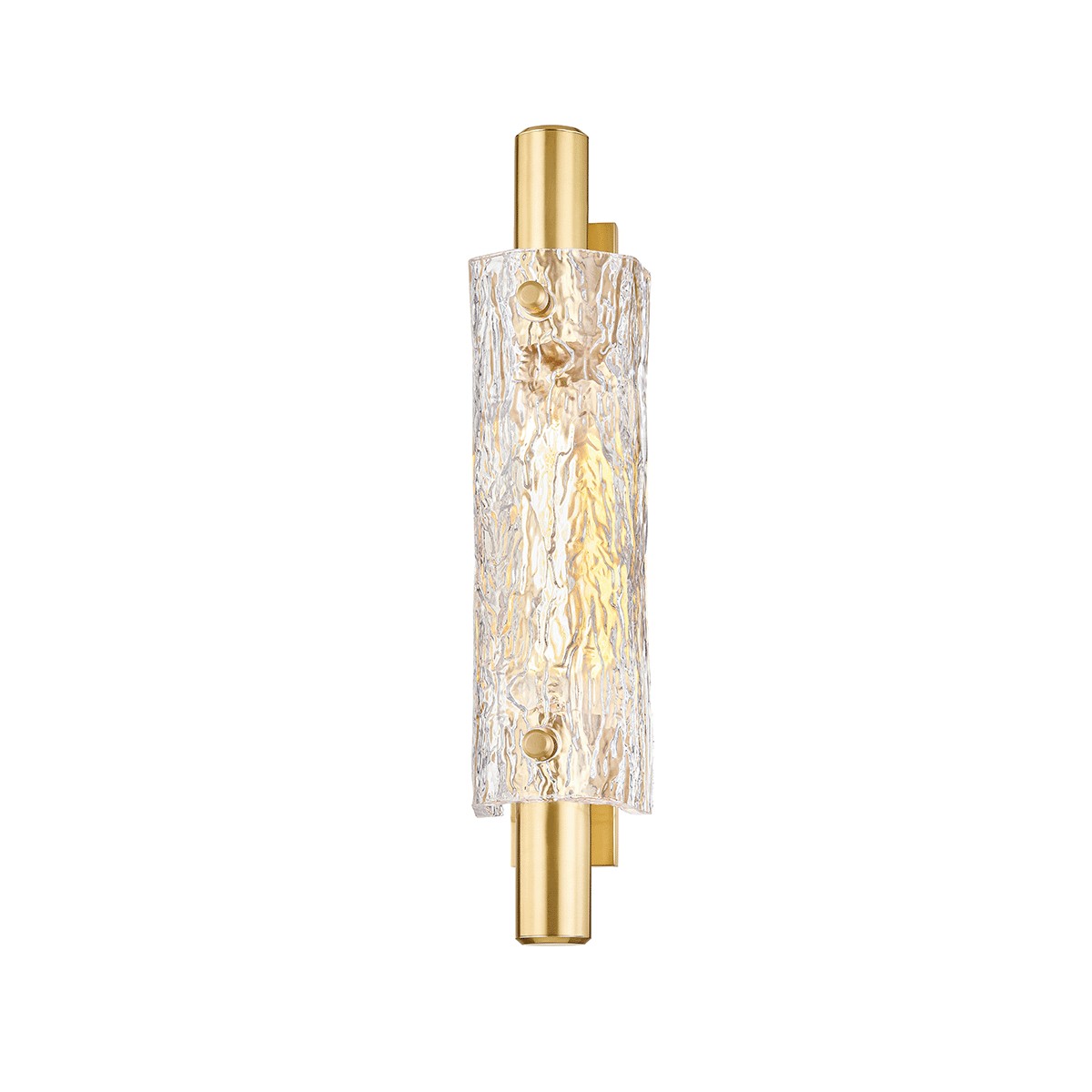 Hudson Valley Harwich One Light Wall Sconce in Aged Brass - 8918-AGB