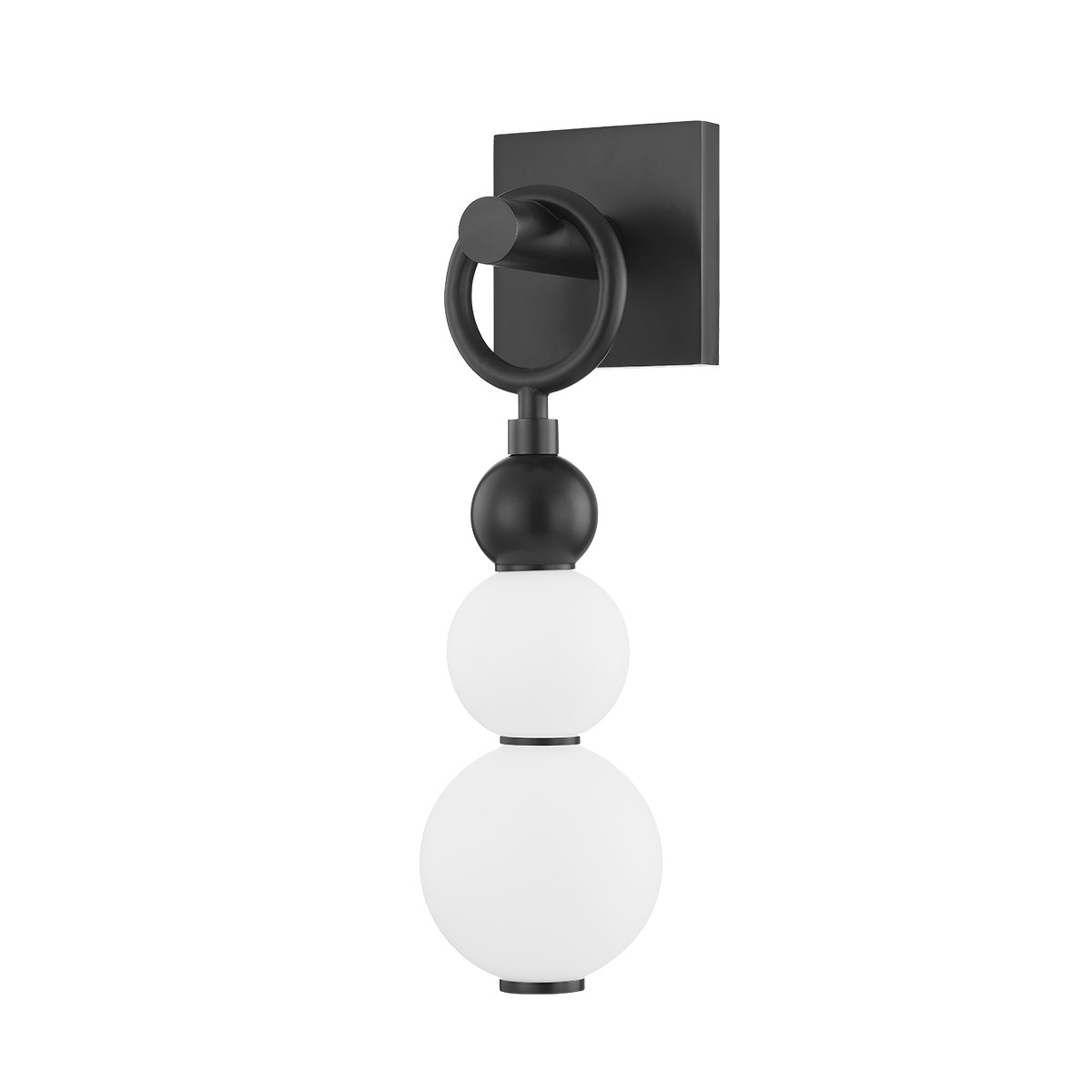Hudson Valley Perrin LED Wall Sconce in Black Brass - PI1890101-BBR