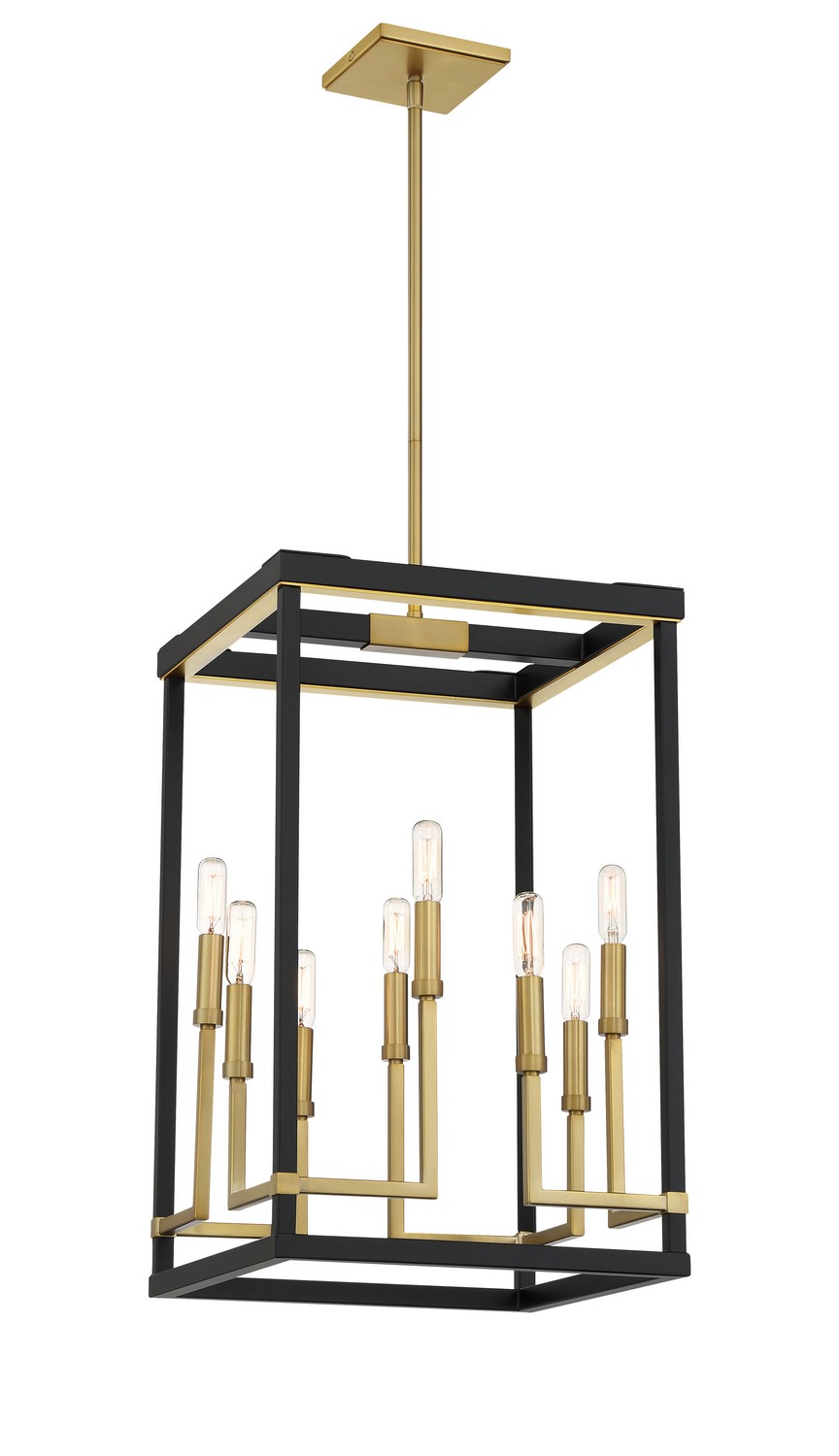 Photos - Chandelier / Lamp Minka Lavery Coal And Soft Brass Pendant from the Union Estates Collection 2119-726