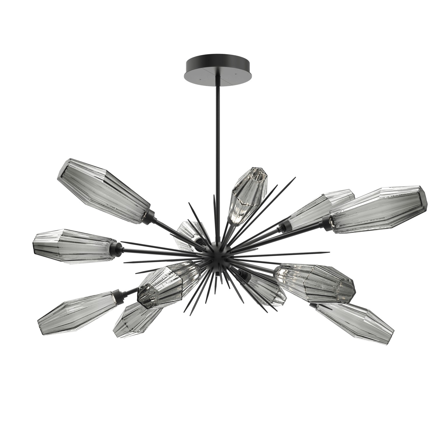 Hammerton Studio Aalto LED Starburst in Matte Black - PLB0049-0A-MB-RS-001-L1