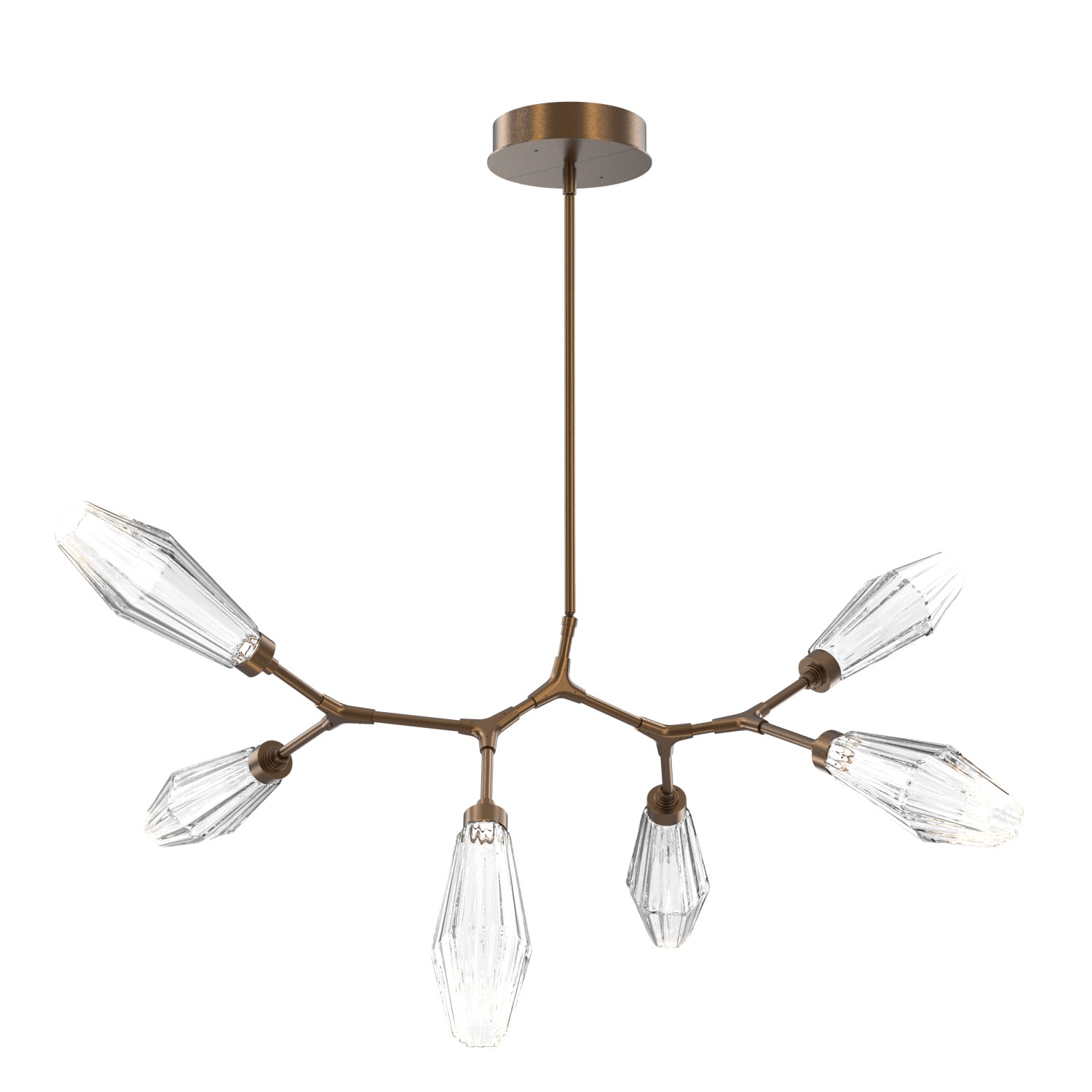 Hammerton Studio Aalto LED Lantern in Flat Bronze - PLB0049-BA-FB-RC-001-L1