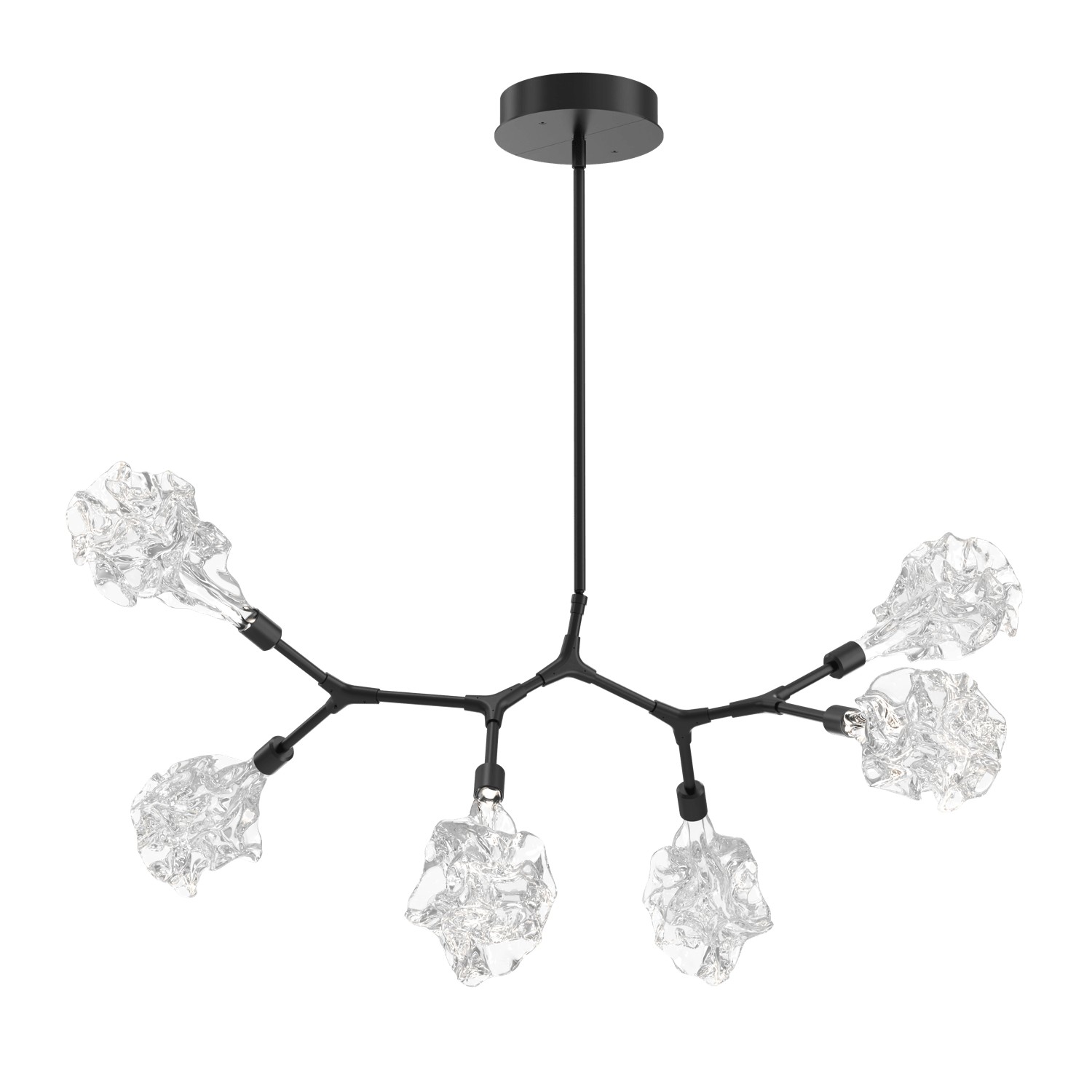Hammerton Studio Blossom LED Lantern in Matte Black - PLB0059-BA-MB-BC-001-L1