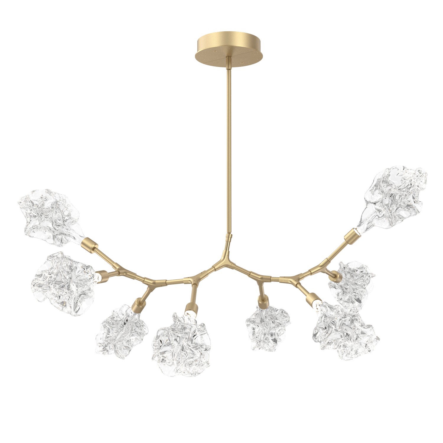 Hammerton Studio Blossom LED Lantern in Gilded Brass - PLB0059-BB-GB-BC-001-L1