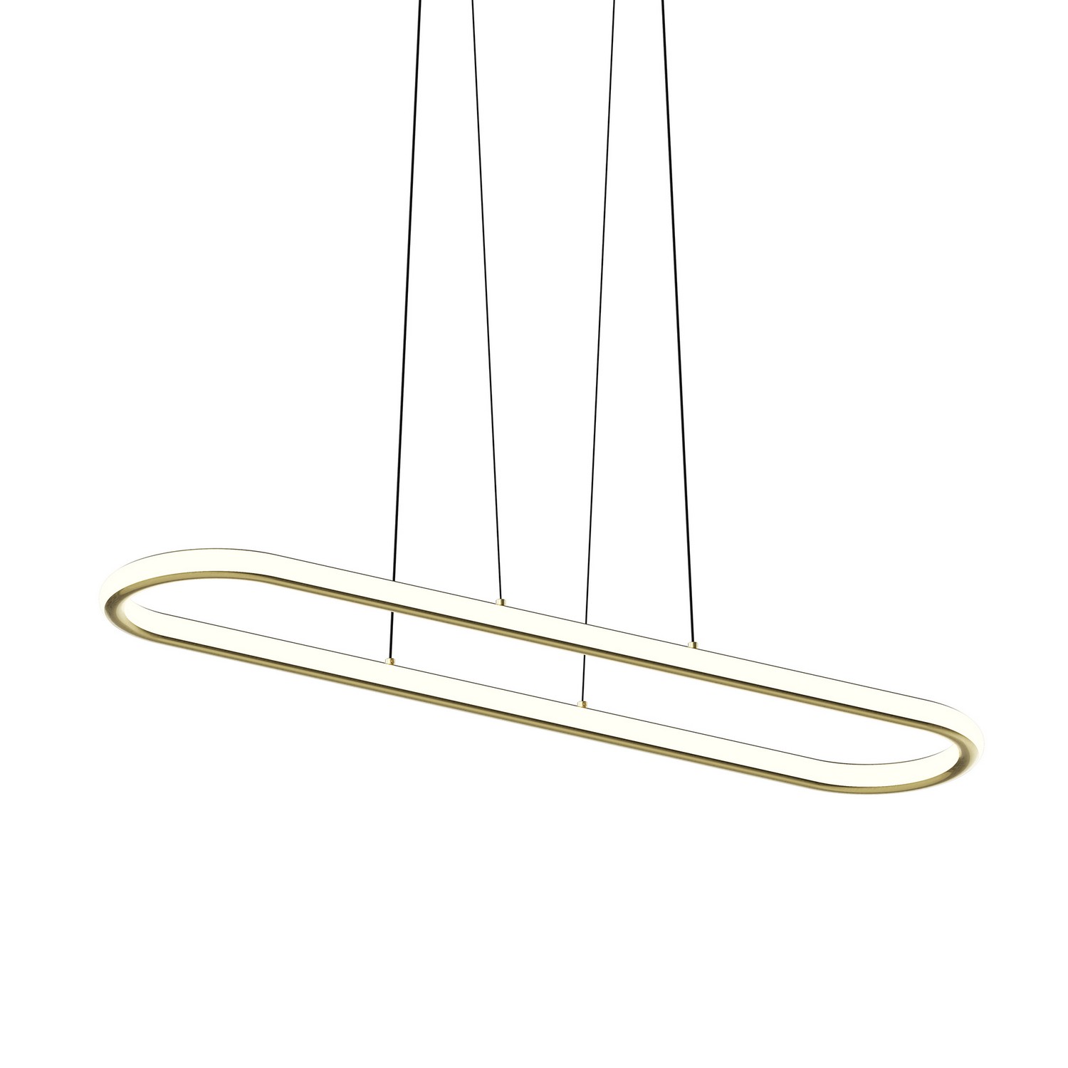 Brass Finish Pendan… - image