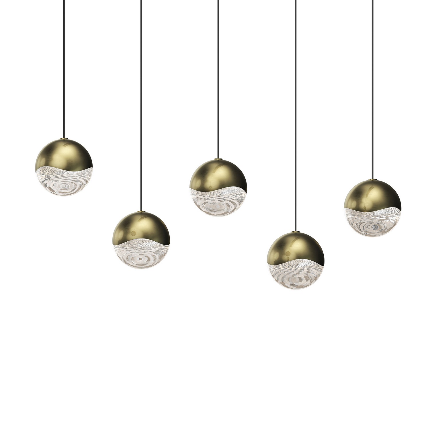 Brass Finish Led Pe… - image
